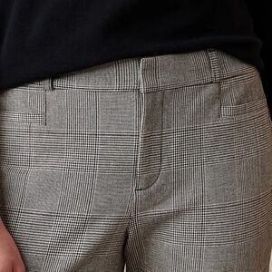 New Banana Republic Plaid CURVY SLOAN SLIM PANT Sz.10